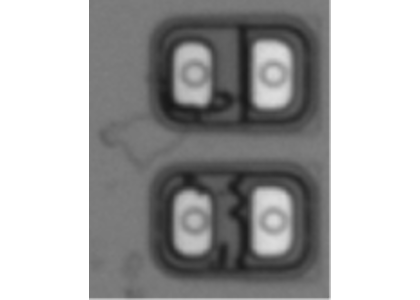 Пример обнаружения частиц. Измерение 5х